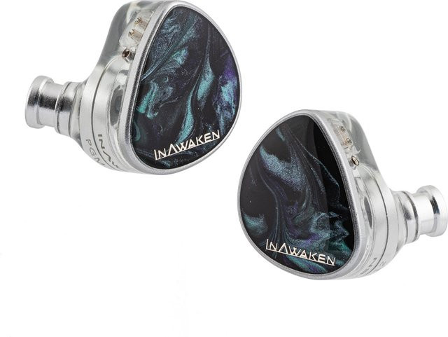 INAWAKEN DAWN In-Ear-Kopfhörer Lila-Gold mit dynamischem Treiber und OFC-Kabel sowie 3,5 mm Klinkenanschluss - Bild 1