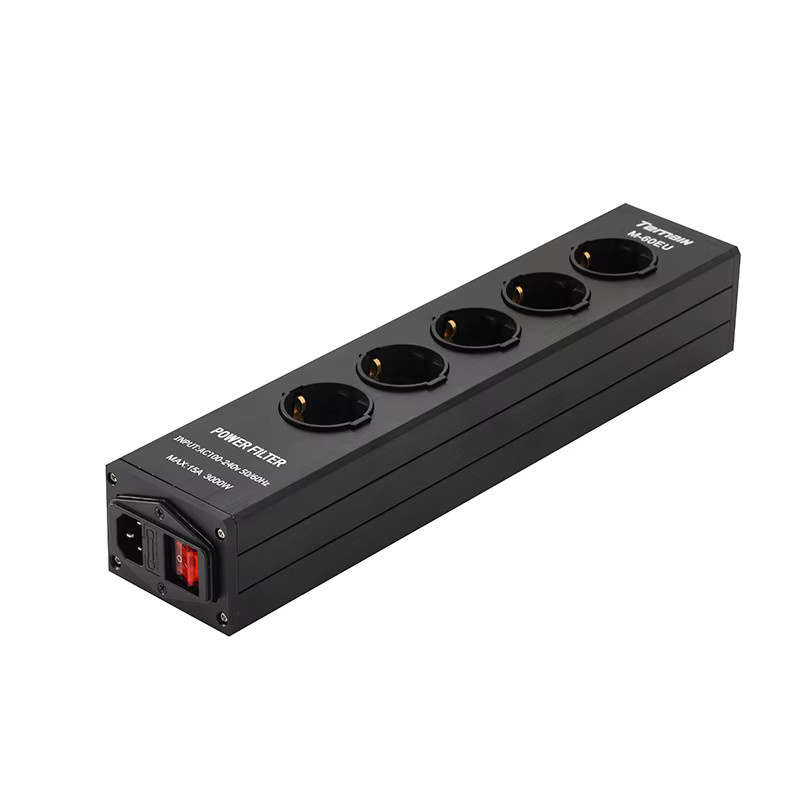 Tembin M60 EU Power Filter Buchse mit Überlast- und Überspannungsschutz in Schwarz oder Weiß - Bild 2