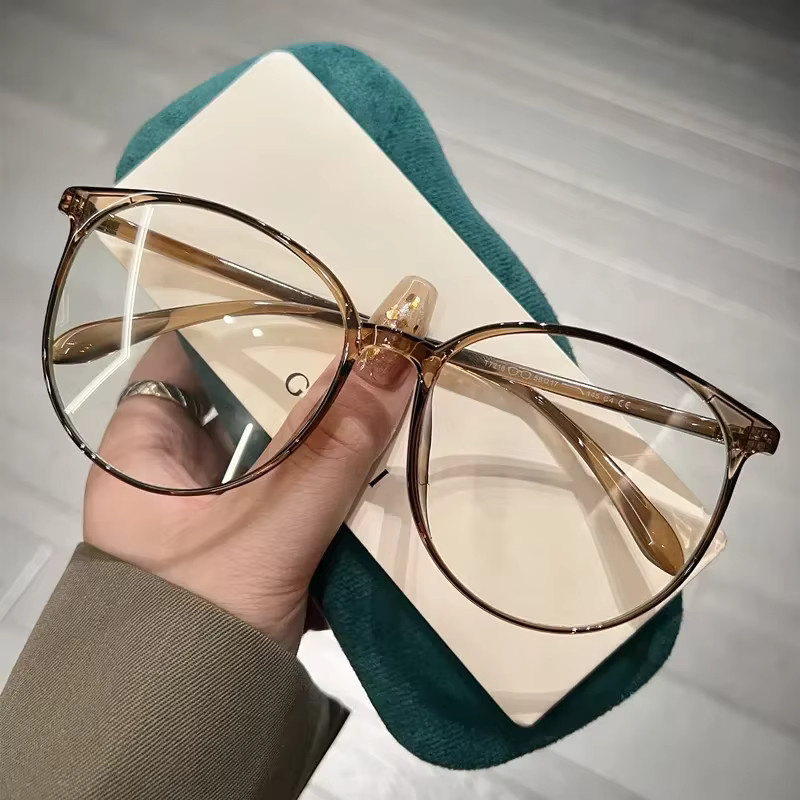 MDOD Korrektionsbrille, Vollrand, transparent, Kunststoff - Bild 3
