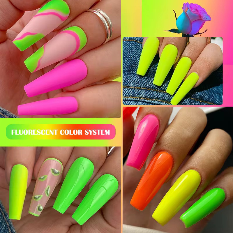 LILYCUTE Gel-Nagellack Neonfarbe, 7 ml - Bild 4