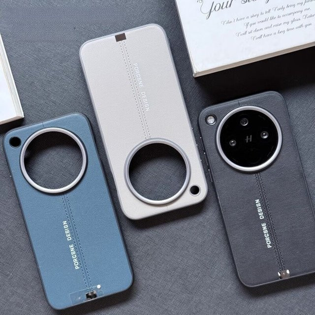 Luxus PU Leder Schutzhülle für OPPO Find X8 Pro Ultra in Blau, matt, magnetisch, stoßfest und kabelloses Laden unterstützt - Bild 1