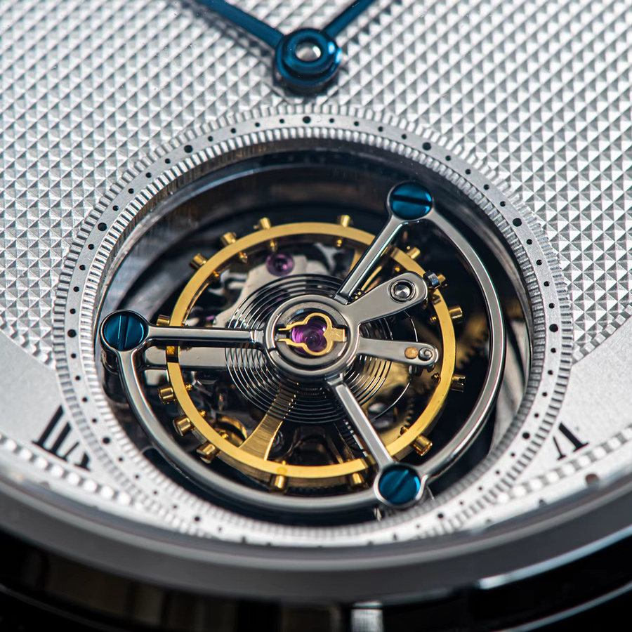 Sugess Armbanduhr Tourbillon, Mechanisch, Edelstahl, Leder, Herren - Bild 2