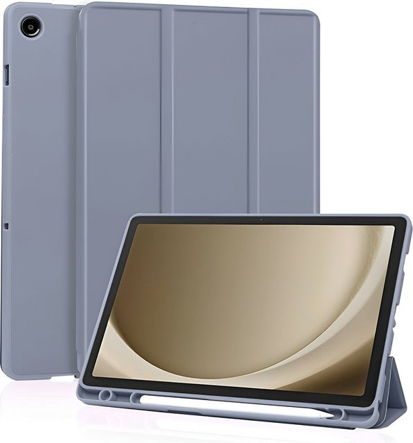 Techsuit Flex Trifold Schutzhülle für Samsung Galaxy Tab A11+ / Tab A9+ in Lila - Bild 1