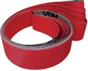 VSM Schleifband XK870X mit Keramikkorn, Körnung: 60, Breite: 150 mm, Länge: 2000 mm - Bild 1