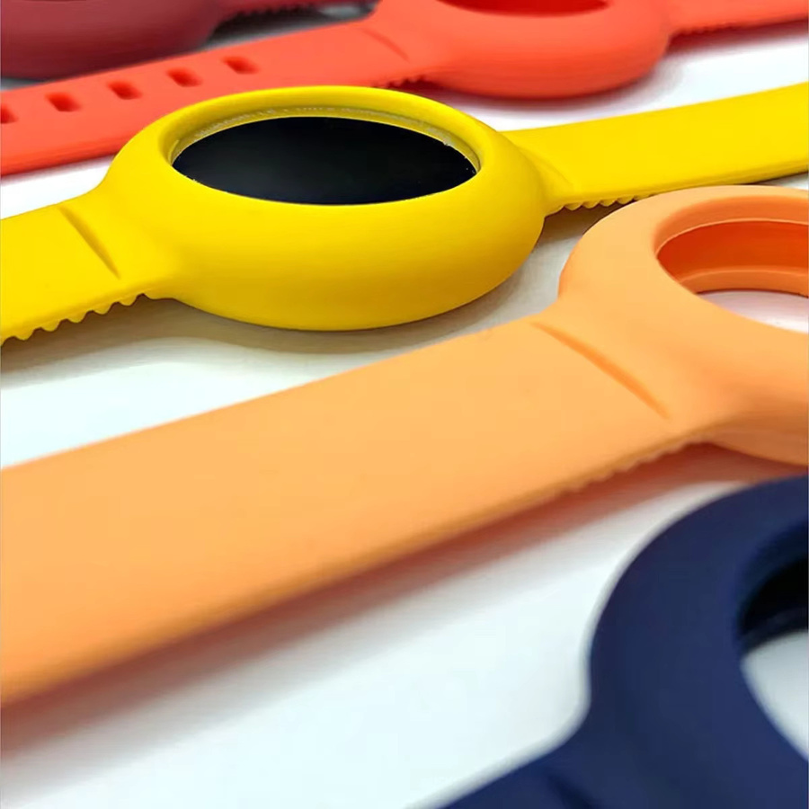 CAOWTAN Silikonarmband als Schutzhülle für Apple AirTag für Kinder - Bild 2