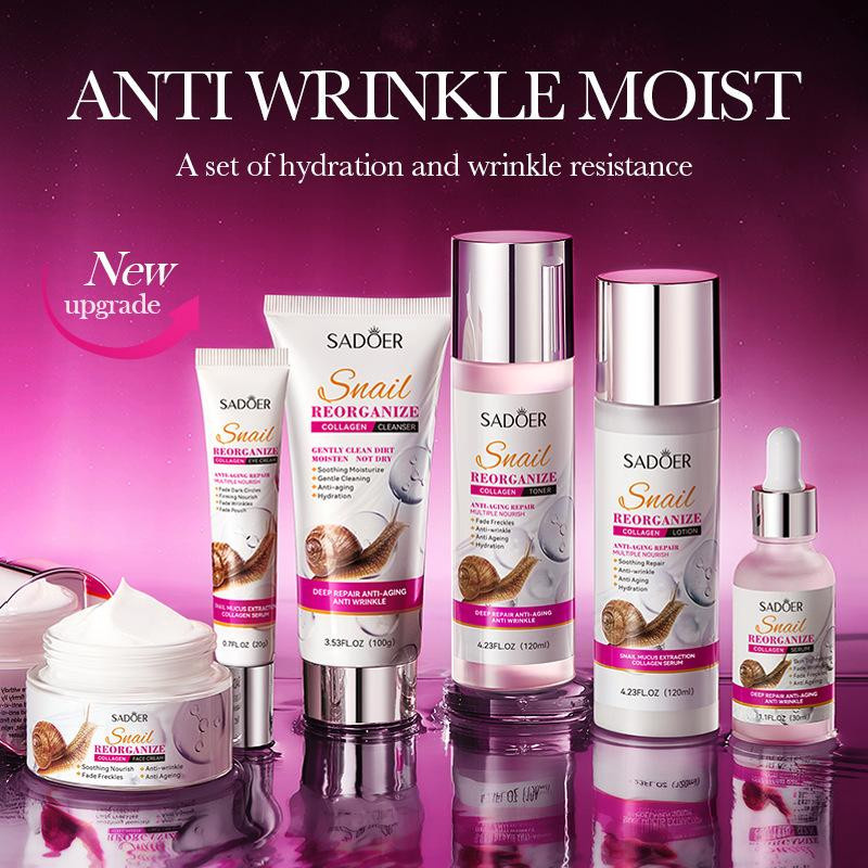 Snail Tender Skin Essence Hautpflegeset mit Kollagen, 6-teilig - Bild 2