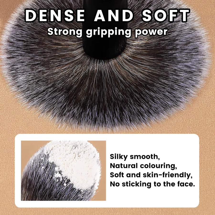 MAANGE Concealer-Pinsel, 2 Stück, dreieckig, für flüssige Creme - Bild 2