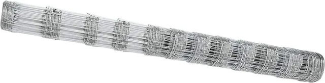 vidaXL Feldzaun aus verzinktem Stahl in Silber, B/H: 25 x 140 cm (25 Stück) - Bild 1