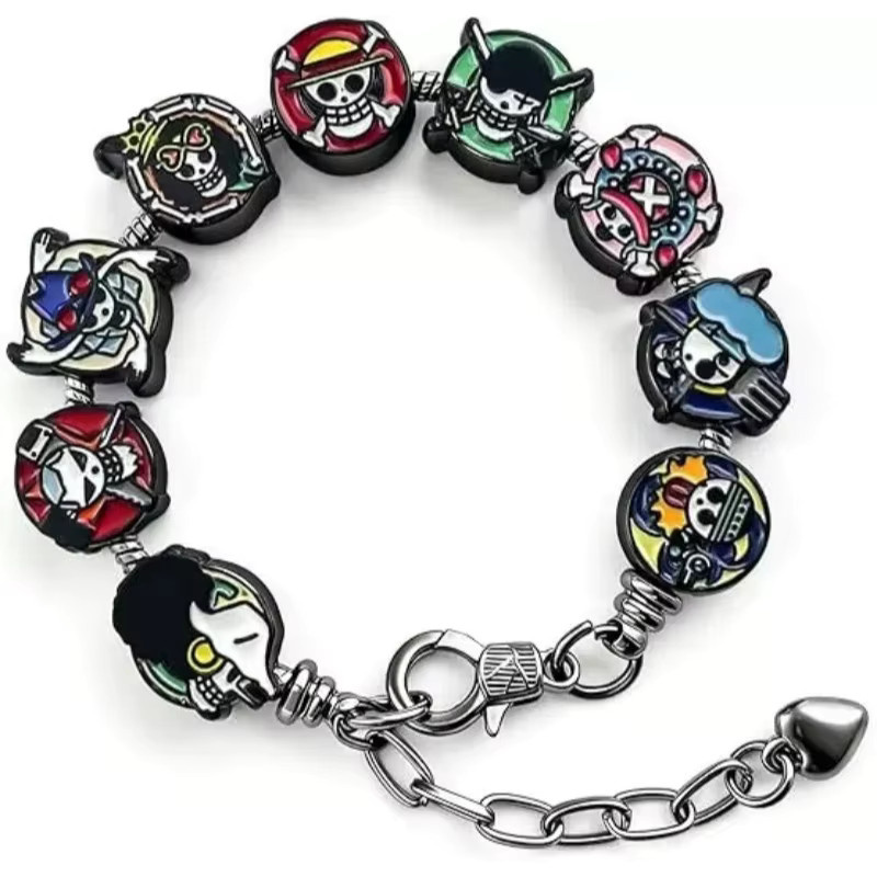 Bandai Armband, Perle, Metall, Bunt / Mehrfarbig, One Piece - Bild 4