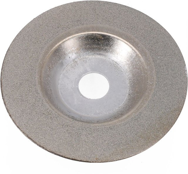 DAZZLEEX Schleifscheibe 4 Zoll mit 60 Grit Körnung für Winkelschleifer zur Bearbeitung von Metall, Stein, Glas und Holz - Bild 1