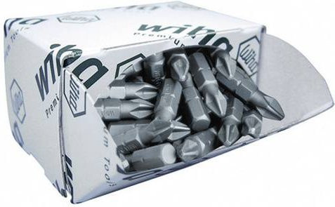 Wiha Bit Set Standard 50-tlg. Pozidriv PZ3 aus Chrom-Vanadium Stahl - Bild 1