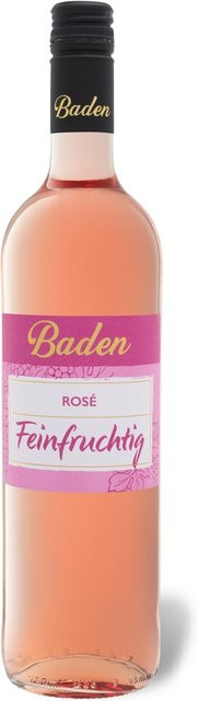 Badischer Weinverbund GmbH Roséwein Baden Qualitätswein 0,75 l - Bild 1