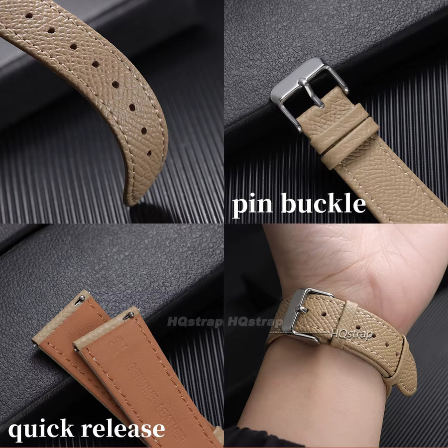 HQstrap Uhrenarmband Vintage-Kalbsleder, Unisex - Bild 2