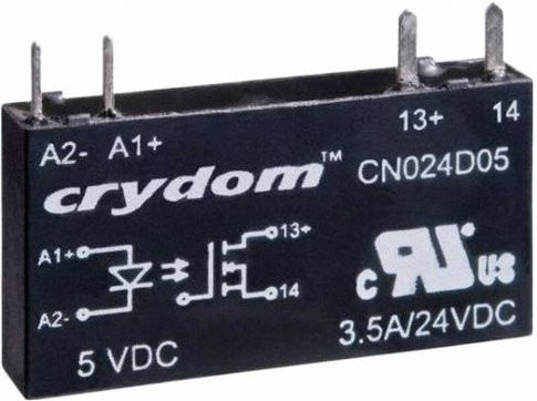 Crydom Halbleiterrelais CN240A05 in Schwarz - Bild 1