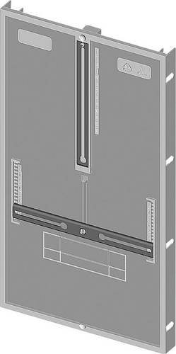 Siemens ALPHA-ZS Zählertragplatte in Grau, Breite: 45 cm - Bild 1