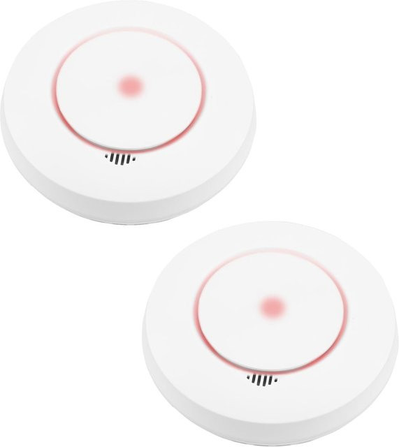 2er Set OLYMPIA Si300 Kombi Rauchmelder und Hitzemelder Protect und ProHome Serie in Weiß - Bild 1