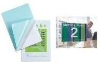 GBC Peel n Stick Laminierfolie glänzend transparent, 100 Mikrometer, B/H: 21,6 x 30,3 cm - Bild 1