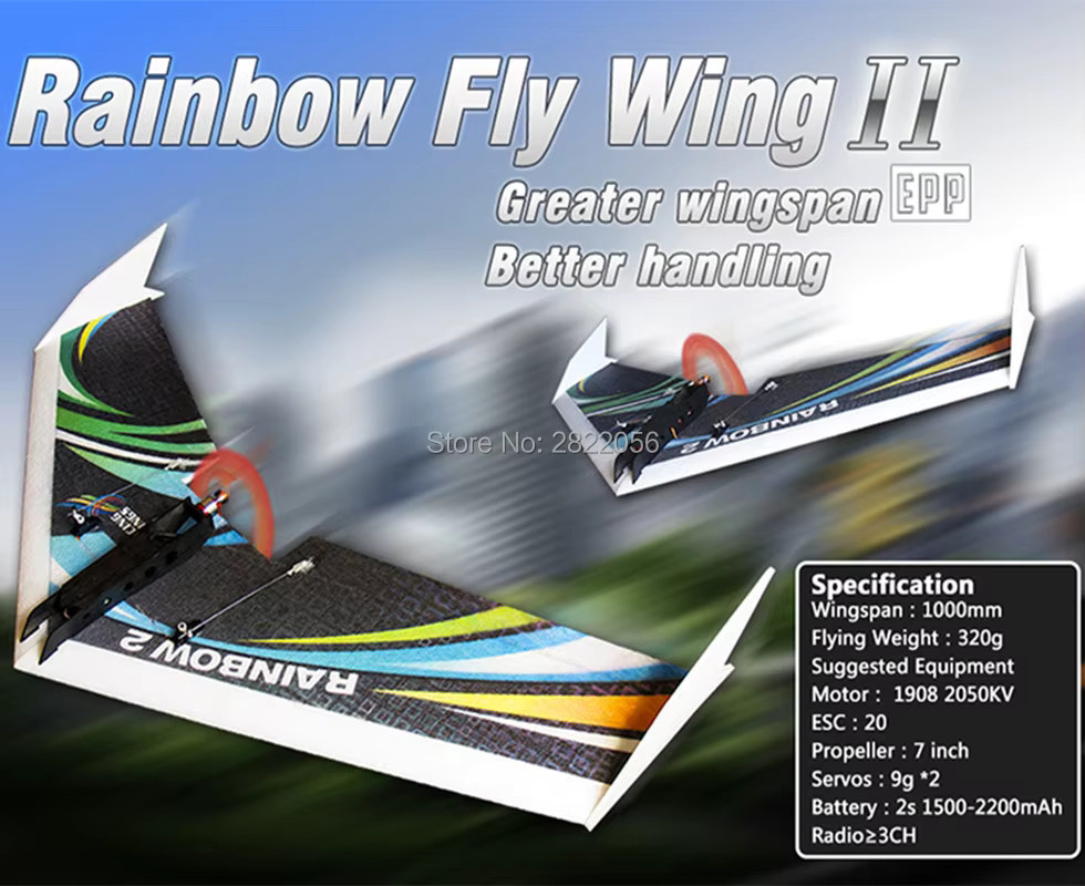 Real Hawk Rainbow Z RC Trainingsflugzeug, Schaumstoff, Bunt / Mehrfarbig - Bild 2