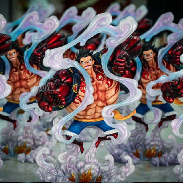 Bandai One Piece Anime Figur Ruffy Dreamy Gear Fourth Ghost Island Statue, Höhe: 40 cm - Bild 1