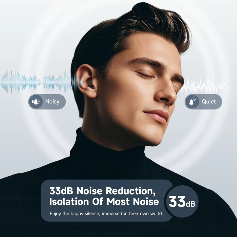 Silikon-Ohrstöpsel, 30 dB, Unisex - Bild 4