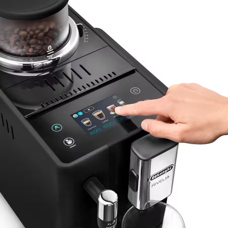 De'Longhi Rivelia Kaffemaschine Onyx Black EXAM440.35.B-second B/T/H: 38,5 x 24,5 cm - Bild 3