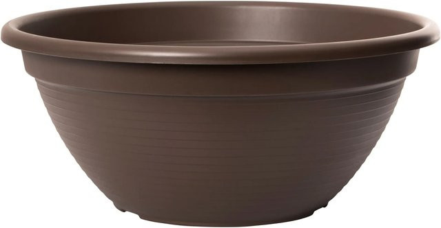 Florus Pflanzschale klassisch in Braun mit Ø 28 cm - Bild 1