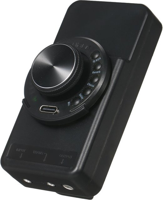 TOMTOP JMS Doppelter OS1-Resonanz-Tonabnehmer mit Onboard-Vorverstärker SFT Trans-Gitarren-Vorverstärkersystem mit Bluetooth in Schwarz - Bild 1