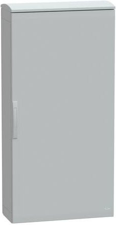 Schneider Electric Polyestergehäuse bodenstehend grau mit Abdeckung IP44 B/T/H: 150 x 75 x 32 cm - Bild 1
