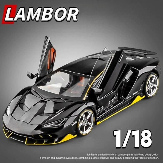 MAKEDA Lambor LP770 Pagani Huayra, Spielzeug Modelle, 1:18, mit Licht und Sound - Bild 1
