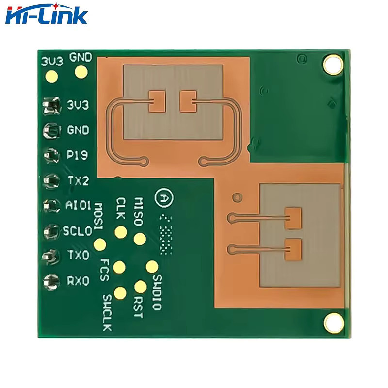 LD6002 2T2R PCB Radar-Modul von bibikoo zur Echtzeit-Überwachung von Atemfrequenz und Herzfrequenz mit 1MB Flash - Bild 3