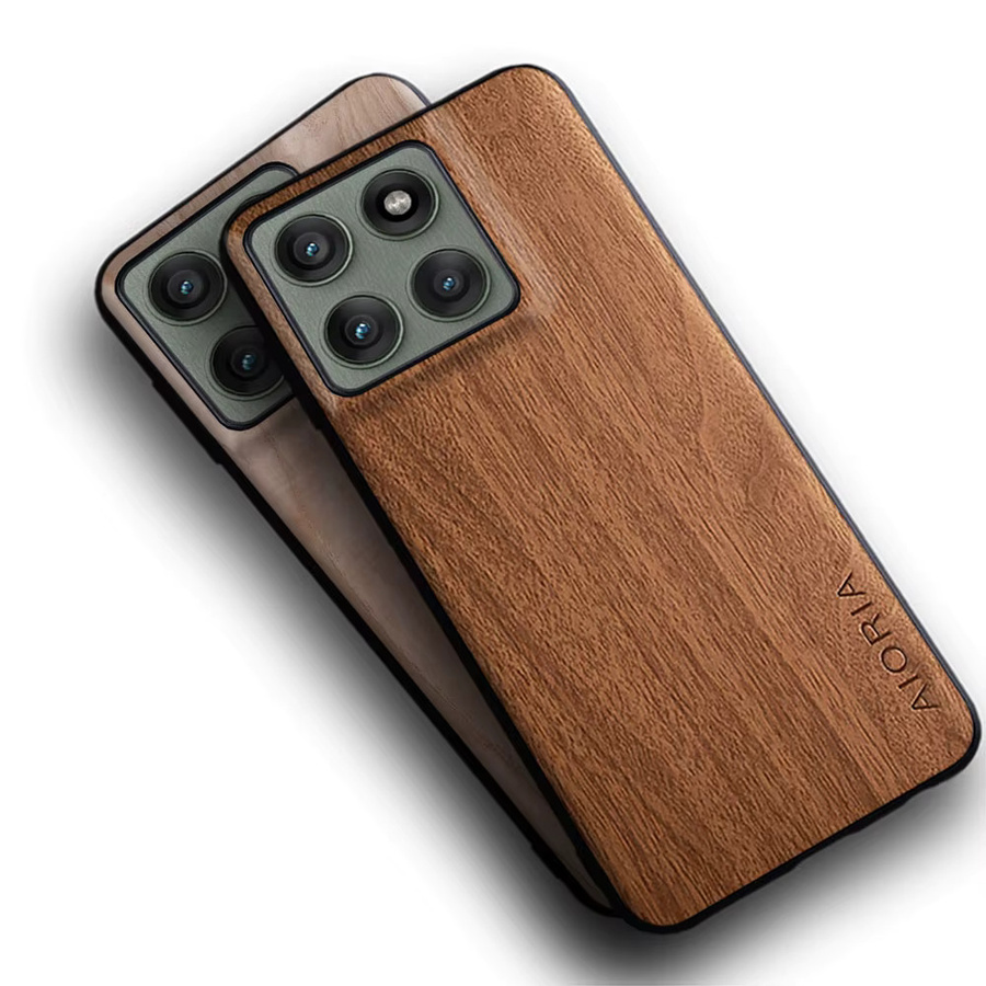 Schutzhülle mit Bambus-Holzmuster für Motorola Moto Edge 60 Pro, Fusion 50 Neo Pro und X50 Ultra 5G in Grau - Bild 3