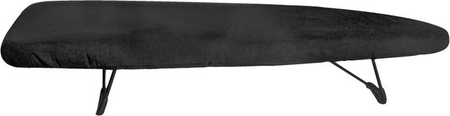 JVD Mini Bügelbrett Batur, klappbar, Schwarz, B/T/H: 80 x 32 x 10 cm - Bild 1