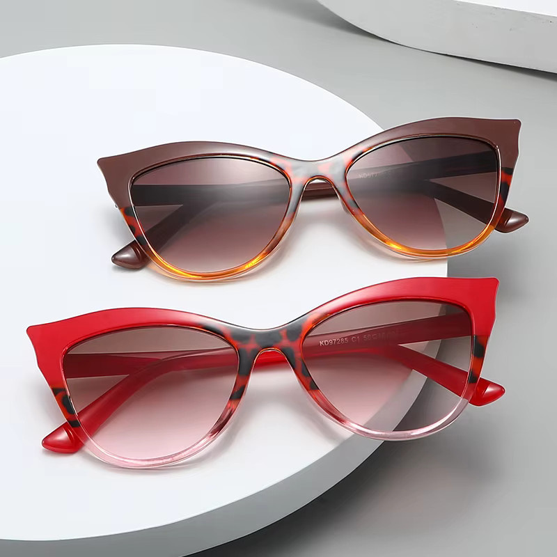 Kunkka coco Sonnenbrille Cat-Eye, Vollrand, Kunststoff, Unisex - Bild 3
