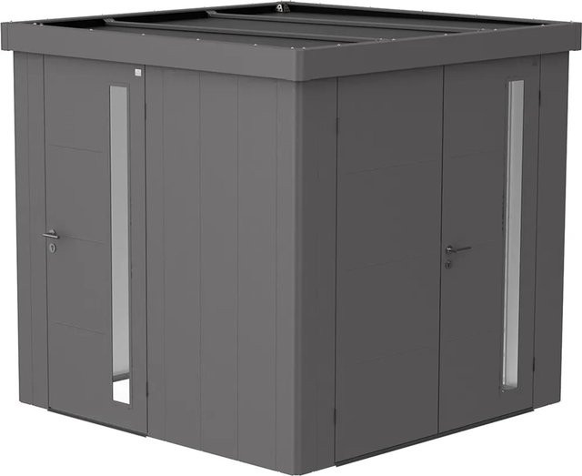 Biohort Zusatztür für Gerätehaus Neo in Quarzgrau-Metallic, feuerverzinkt - Bild 1