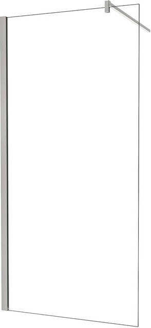 AICA Walk In Duschwand aus ESG Glas mit Nano Beschichtung, Farbe Transparent, B/H: 100 x 200 cm - Bild 1