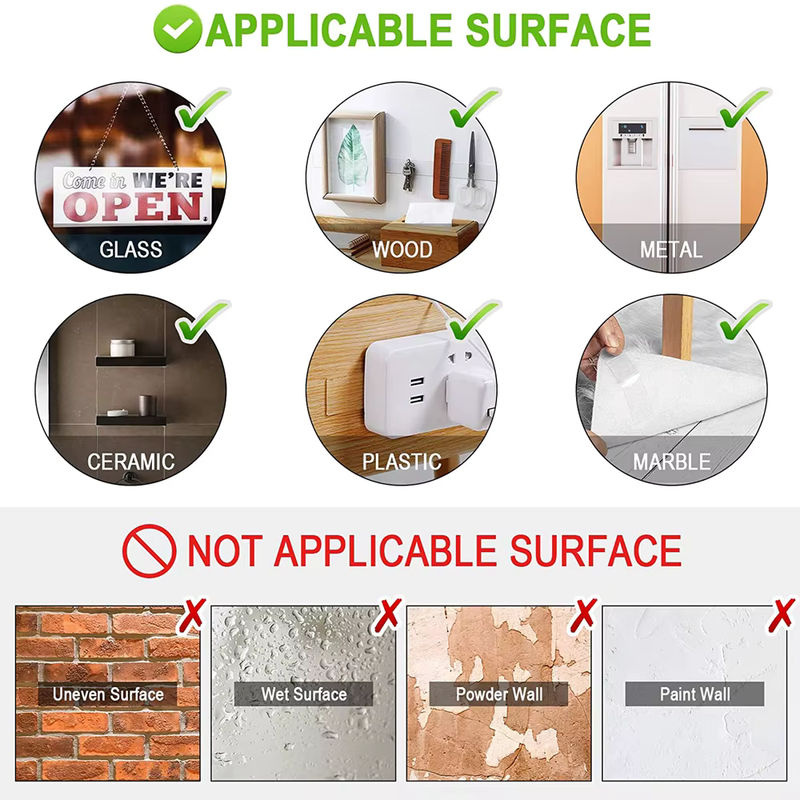 TFAAI Nano Tape extra starkes doppelseitiges Klebeband transparent wasserdicht und abnehmbar - Bild 6