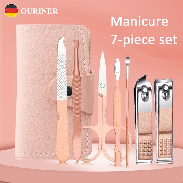 Ouriner Nagelknipser Set, Edelstahl, Unisex - Bild 1