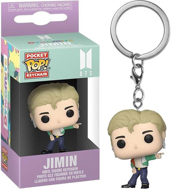 Funko Schlüsselanhänger Bts Tinytan Dynamite Pop, Jimin, white, Unisex - Bild 1