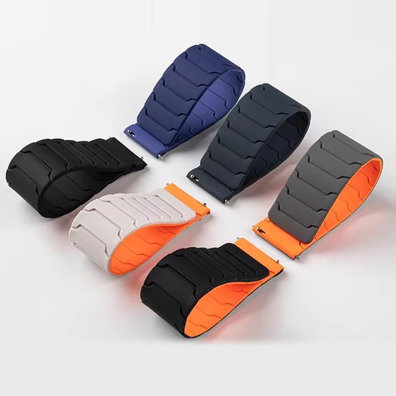 Amazfit Uhrenarmband Silikon, Magnetische Schleife, Amazfit T-Rex 3 - Bild 4
