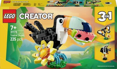 LEGO Wilde Tiere Tropischer Tukan Konstruktionsspielzeug ab 7 Jahren - Bild 1