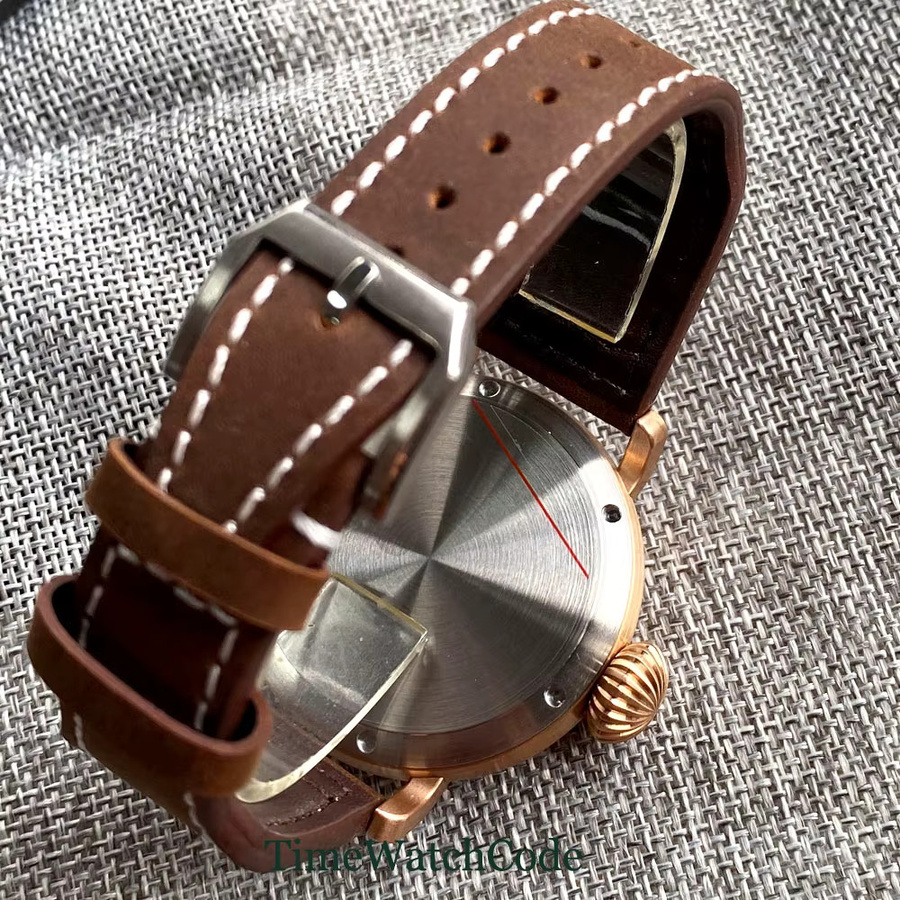 Tandorio Armbanduhr, Automatik, Bronze, 47 mm, Herren, Schwarz - Bild 5