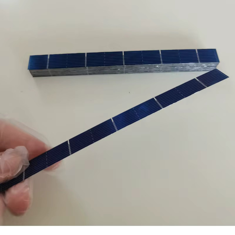 ALLMEJORES Polykristalline Solarzellen für DIY-Solarpanels, Effizienz 18,5 %, Spannung 0,5 V, B: 156 mm, H: 14 mm, Dicke: 0,15 mm - Bild 2