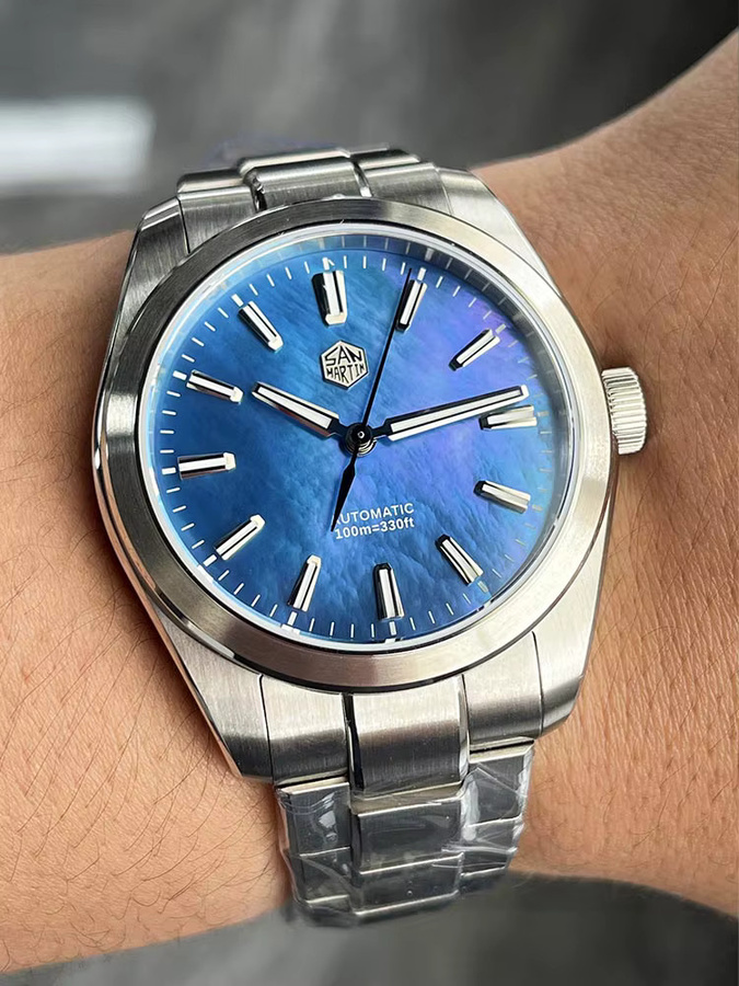 San Martin Armbanduhr, Automatik, Edelstahl, 39 mm, Herren - Bild 1