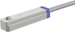 Riegler Sensor CS1 Kurzhubzylinder ACQ ASQ REED 2-Draht M8 NO Grau - Bild 1