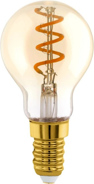 Eglo LED Leuchtmittel E14 Globeform in Transparent, 4 W, 2.000 K Warmweiß, dimmbar - Bild 1