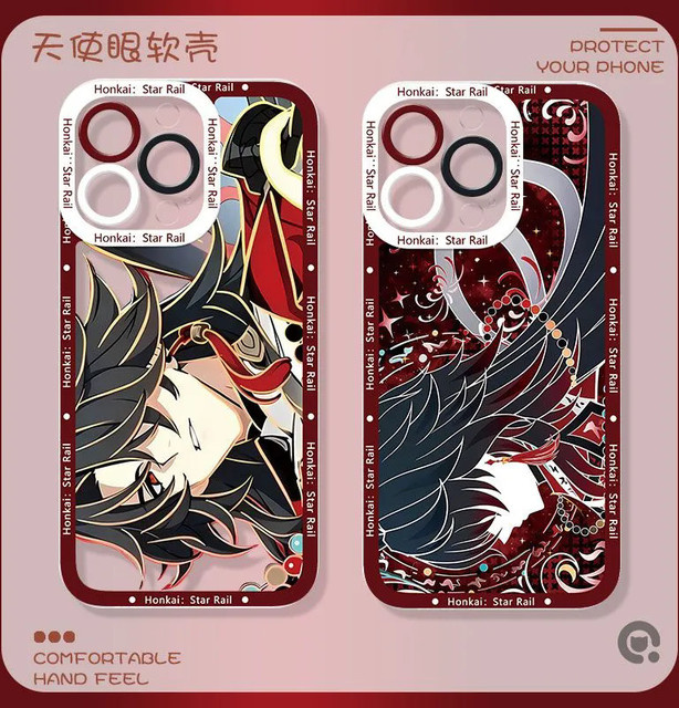 Handyhülle Honkai Star Rail Blade Cosplay Design für iPhone 11 und iPhone Serie in Multicolour - Bild 1