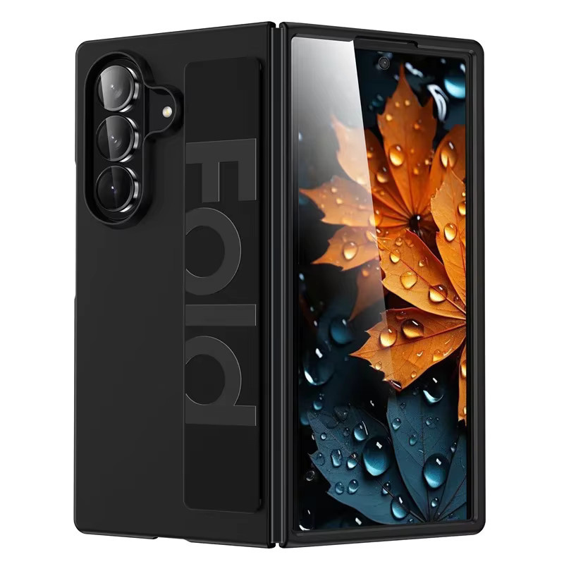 Stoßfeste und ultradünne Handyhülle mit elastischem Armband für Samsung Galaxy Z Fold und S-Serie in Transparent - Bild 6