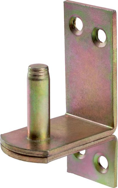 Dolle Aufschraubkloben D2 Gelb Verzinkt B: 82 mm, T: 30 mm, Durchmesser: 10 mm - Bild 1