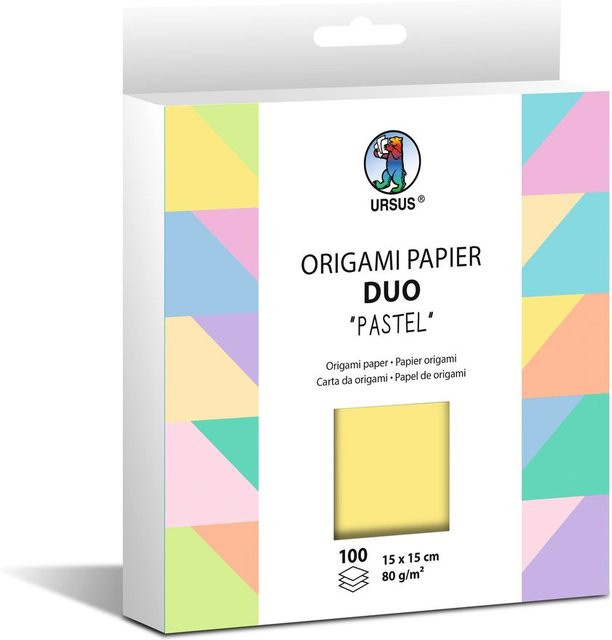 URSUS Origami Papier Duo in Multicolor - Bild 1