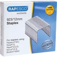 RAPESCO Heftklammern 923/12 aus Stahl in Silber - Bild 1